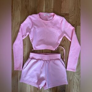 Crop top & shorts Set!